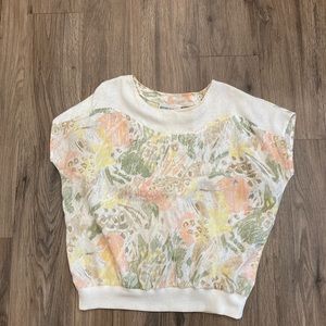 Vintage batwing sleeve top